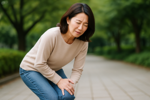 ひざ痛女性6.5